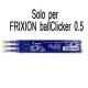 SET 3 REFILL SFERA FRIXIONball CLICKER 0.5mm BLU PILOT