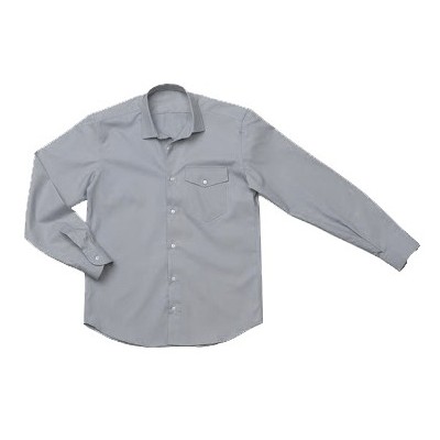 CAMICIA MANICA LUNGA     COTONE GRIGIO 8386 TG.L