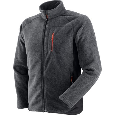 GIUBBINO IN PILE GRIGIO  100% POLIESTERE TG.XL