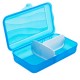 CONTENITORE VESPER BOX 24,7x14,5x6,7cm - 1,7lt AZZURRO Take-away