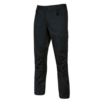 PANTALONE BRAVO TOP NERO IN PVC ELAST.2% TG.M