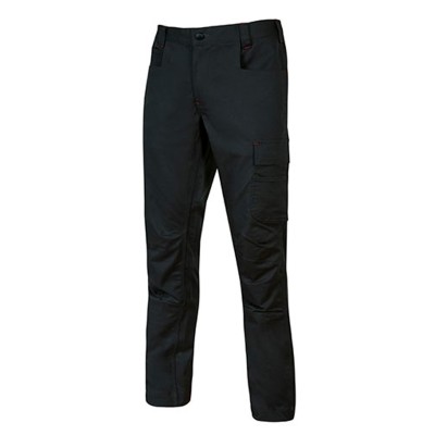PANTALONE BRAVO TOP NERO IN PVC ELAST.2 TG.S