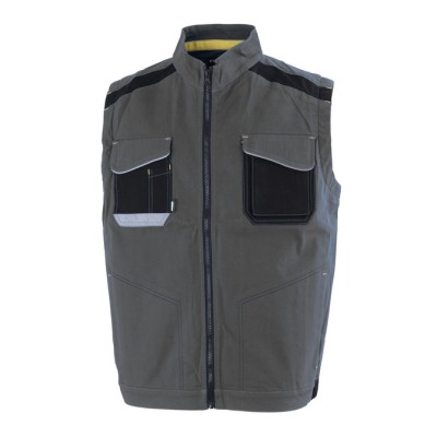 GILET ULTRA FLEX 98%     COTONE GRIGIO TG.XXL