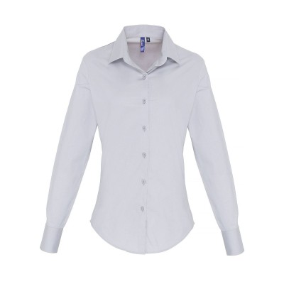 CAMICIA MANICA LUNGA TG.SDONNA COT/ELA SILVER