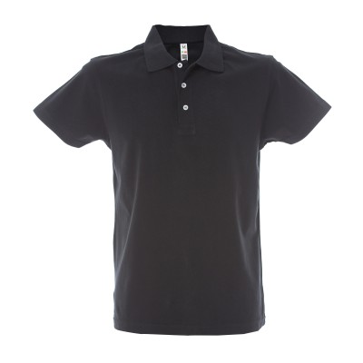 POLO DUBAI NERO 170GR    COTONE TG.S
