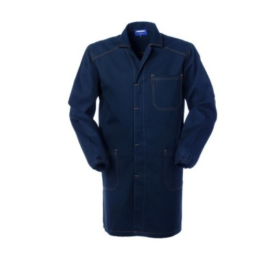 CAMICE SERIOPLUS+ COTONE BLU    C/BOTTONI  TG.L