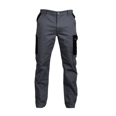 PANTALONE ZURIGO BICOLOR GRIGIO/NERO TG.S