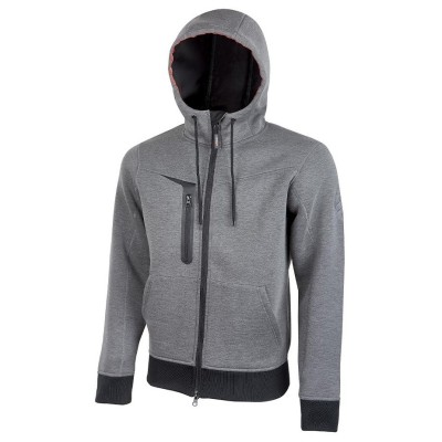 FELPA TASTY UPOWER TG.XL GRIGIO METEORITE