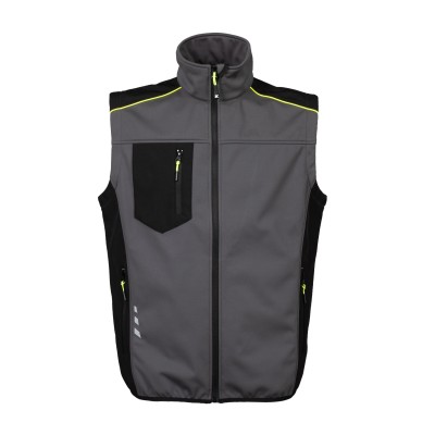 GILET PINZOLO GRIGIO JRC TG.S GR.320 C/TASCA