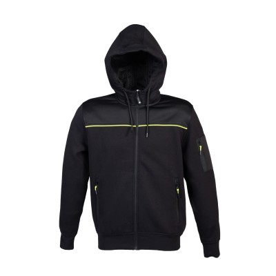 FELPA OREGON NERA COT/POLTG.XXL 280GR JRC