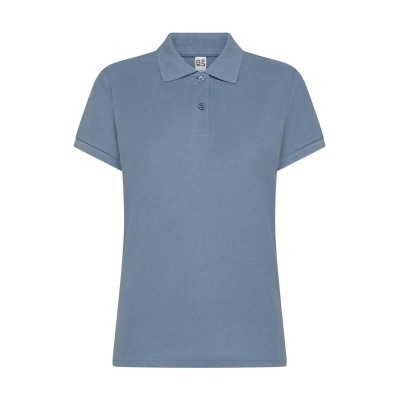 POLO EVOLUTION DONNA COT.MINERAL BLU TG.S