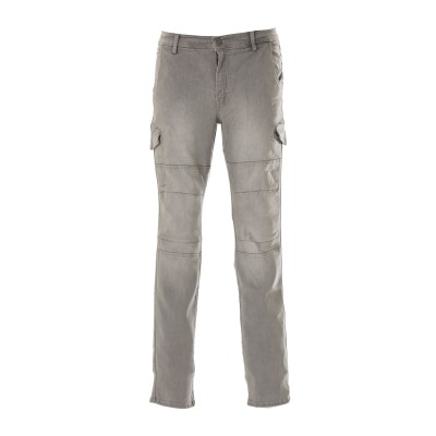 PANTALONE AUSTIN MAN     GRIGIO COT/POLY TG.XL
