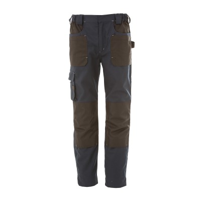 PANTALONE MULTITASCHE    RIAD BLU NAVY TG. XL