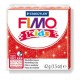 PASTA POLIMERICA FIMO KIDS 42gr ROSSO GLITTER 212