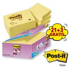 VALUE PACK 21+3 BLOCCO 90fg Post-it 47.6x47.6mm