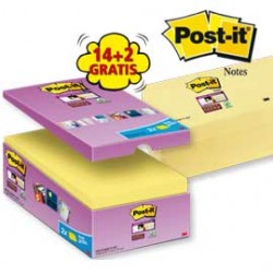 VALUE PACK 14+2 BLOCCO 90fg Post-it 76x127mm