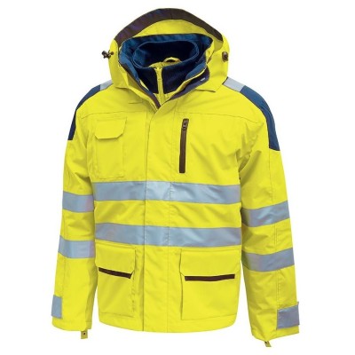 GIACCA BACKER ANTIPIOGGIAIMPERM.GIALLA TG.L