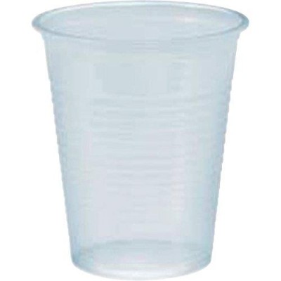 CF.100 BICCHIERI PLAST.  TRASP. 230ML DOPLA 02366
