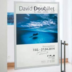 DURAFRAME Poster A2 42x59,4cm ARGENTO DURABLE