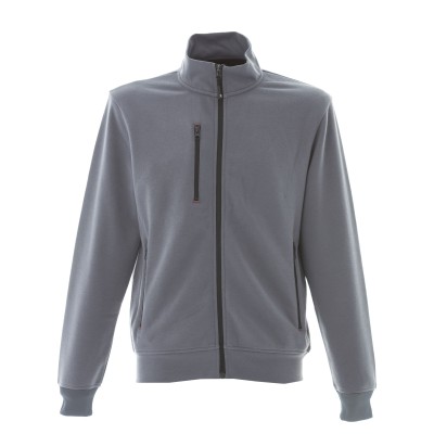 FELPA ILLINOIS COT/POLI  TG.XL 280GR GRIGIO
