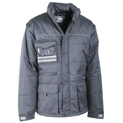 GIACCA IMBOTTITA S MANICA STACCABILE BLU BIG APPLE