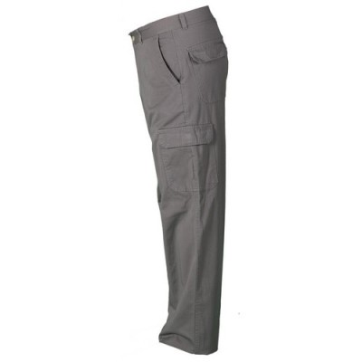 PANTALONE TWILL LEGGERO  TG.48 GRIGIO 100% COTONE