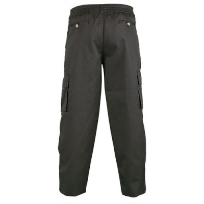 PANTALONE TWILL LEGGERO  TG.48 NERO 67-33%