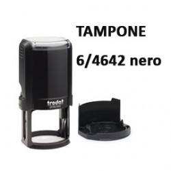 BLISTER 2 TAMPONCINO 6/4642 NERO TRODAT