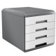 CASSETTIERA 4 CASSETTI BIANCO MyDesk ARDA