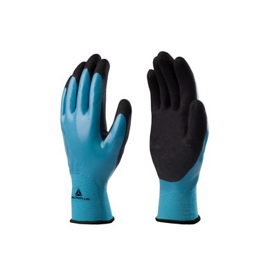 GUANTI WED & DRY POLIAMMIDE TG.8 BLU