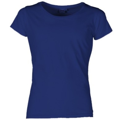 T-SHIRT DONNA START LADY M GIRO BLU TG.L