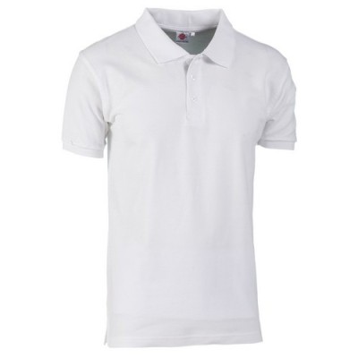 POLO PREMIUM BIANCO      TG.XL 100% COTONE