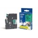 NASTRO BROTHER TZ731 12MMx8MT NERO/VERDE