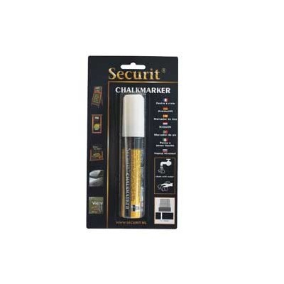BLISTER 1 MARCATORE A GESSO LIQUIDO BIANCO 7-15mm MAXI Securit