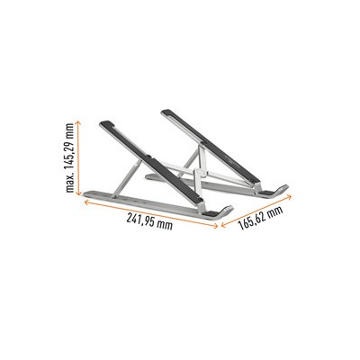 Supporto alza notebook FOLD fino a 15 Durable