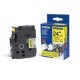 NASTRO LAM.CON ADESIVO RESIST.TZE-S63124MMx8MT NERO/GIALLO