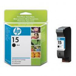 CARTUCCIA A GETTO DINCHIOSTRO HP N.15 NERO 25ML