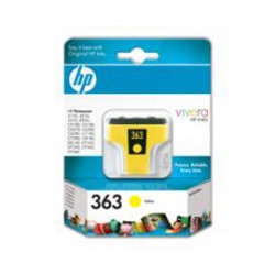 CARTUCCIA A GETTO DINCHIOSTRO HP 363 GIALLO