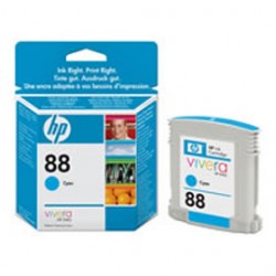 CARTUCCIA A GETTO DINCHIOSTRO HP 88 CIANO 10ML