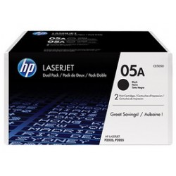 SCATOLA DI 2 CARTUCCE DI STAMPA HP LASERJET HP NR. 05A