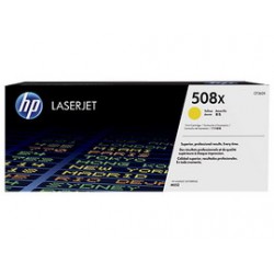 HP 508X TONER CARTRIDGE GIALLO LASER JET SERIE M552/M553 ALTA CAPACITA