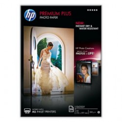 RISMA 20 FG CARTA FOTOGRAFICA HP PREMIUM PLUS PHOTO PAPER LUCIDA A4 300GR