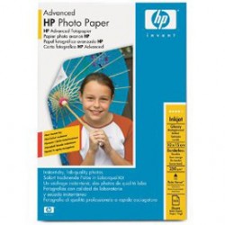 RISMA 100 FG CARTA HP ADVANCED GLOSSY PHOTO PAPER 250 G/M-10 X 15 CM BORDERLESS