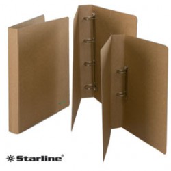 RACCOGLITORE 22X32CM 4 ANELLI D.30 SOLE FSC CARTONE ECO STARLINE