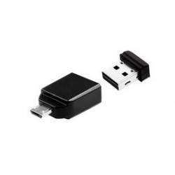 MEMORIA USB2.0 16GB STORE  STAY NANO + OTG MICRO USB ADAPTER