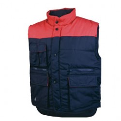 GILET IMBOTTITO Sierra Tg. L blu/rosso