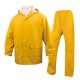 COMPLETO IMPERMEABILE EN304 Tg. L giallo (giacca+pantalone)