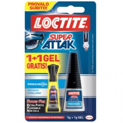 COLLA SUPER ATTAK 5gr Precision + Power Flex Gel 1gr