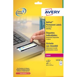 18060SC.FG.20 ETICHETTE  AVERY 45,7X25,4 L6145