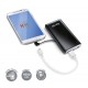 69456 CARICABATTERIE DA  VIAGGIO POWER BANK BIANCO